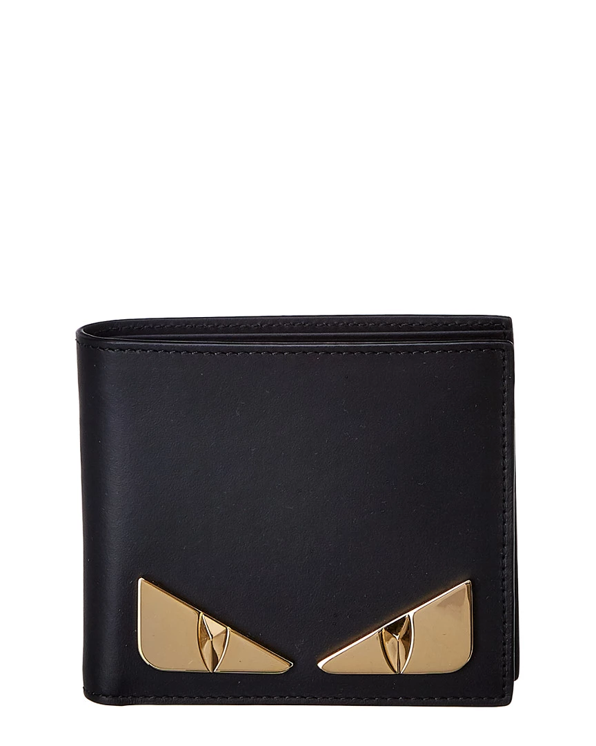 FENDI Leather Bifold Wallet Men Wallets & Card Cases 2 FENDI Leather Bifold Wallet Men Wallets & Card Cases