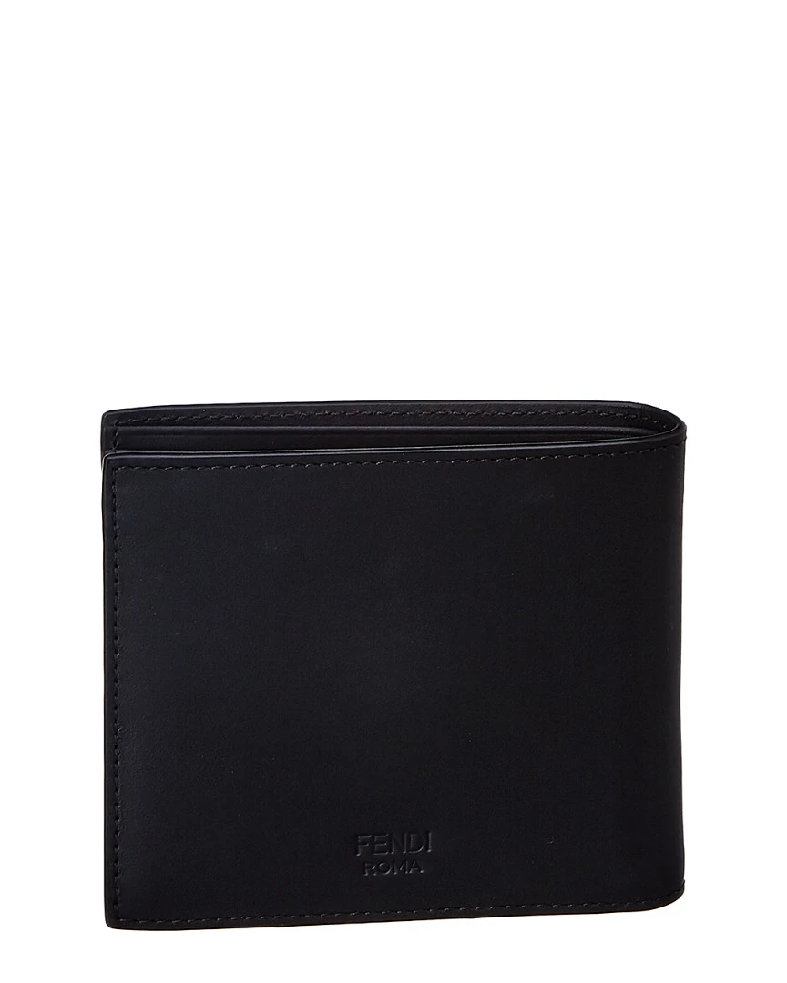 FENDI Leather Bifold Wallet Men Wallets & Card Cases 3 FENDI Leather Bifold Wallet Men Wallets & Card Cases - Image 2