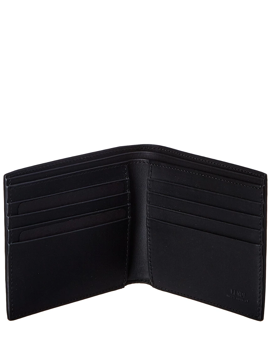 FENDI Leather Bifold Wallet Men Wallets & Card Cases 4 FENDI Leather Bifold Wallet Men Wallets & Card Cases - Image 3