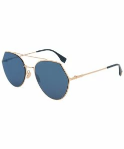 Fendi Sales Store 10 FENDI Women's FF0194S 000 2A 55mm Sunglasses Sunglasses & Eyewear