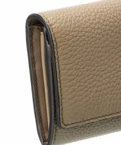 FENDI Pebbled Leather Continental Wallet Women Wallets & Card Cases -Fendi Sales Store 1111122884 RLLZ 3