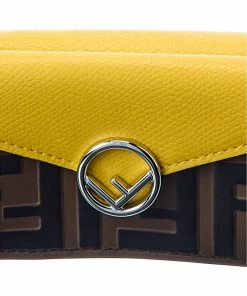 FENDI Micro Trifold Leather French Wallet Women Wallets & Card Cases -Fendi Sales Store 1111214222 RLLZ 3