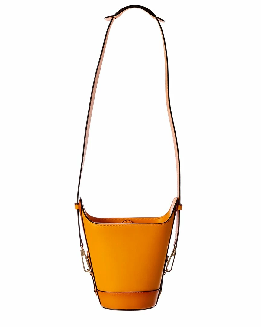 FENDI Logo Leather Bucket Bag Women Bucket Bags 3 FENDI Logo Leather Bucket Bag Women Bucket Bags - Image 2