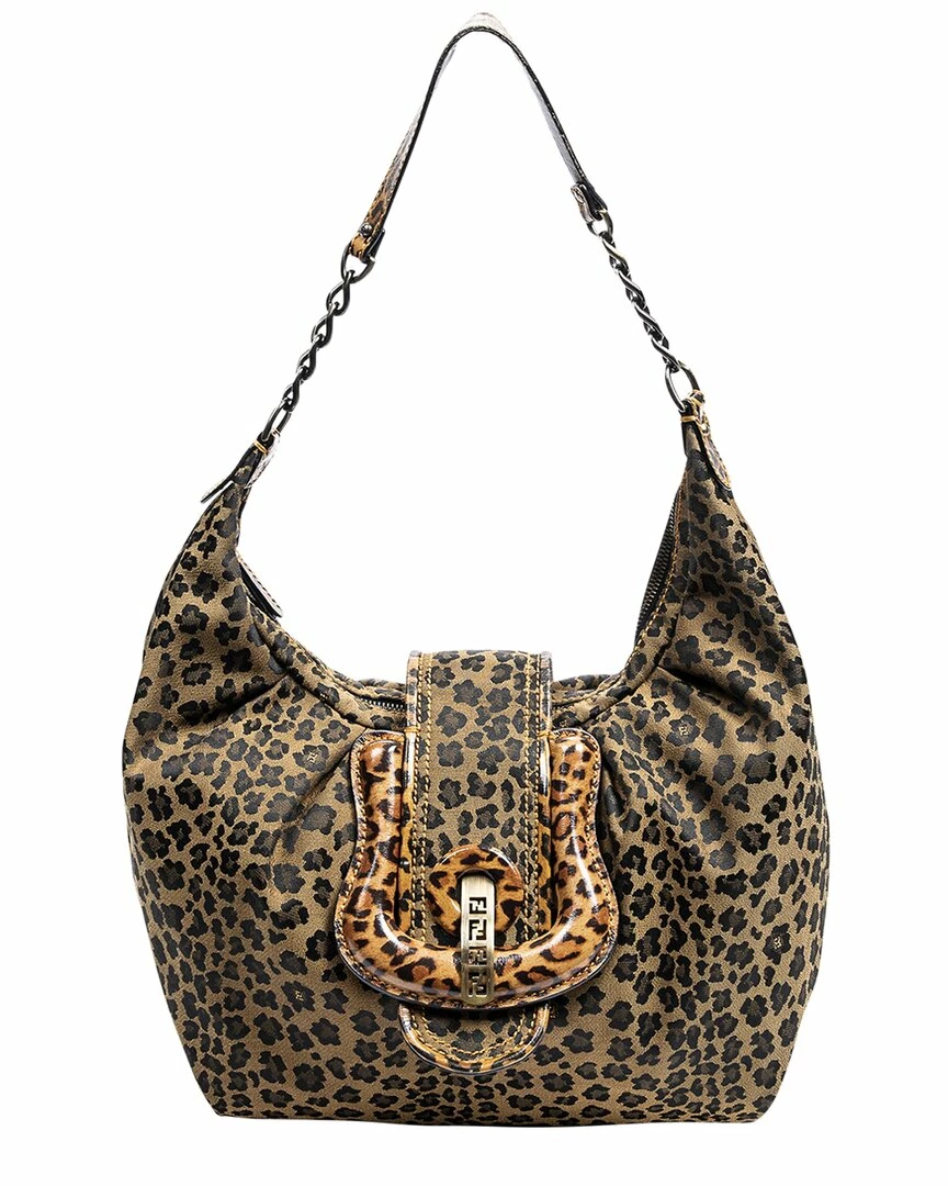 FENDI Limited Edition Beige Canvas Hobo Bag (Authentic Pre-Owned) Women Shoulder Bags 3 FENDI Limited Edition Beige Canvas Hobo Bag (Authentic Pre-Owned) Women Shoulder Bags