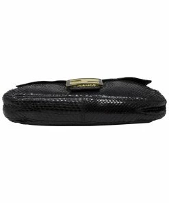 FENDI Limited Edition Black Snakeskin Baguette (Authentic Pre-Owned) Women Shoulder Bags 10 FENDI Limited Edition Black Snakeskin Baguette (Authentic Pre-Owned) Women Shoulder Bags -Fendi Sales Store 1111335870 RLLZ 3