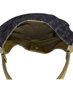 FENDI Blue Zucchino-Print Canvas Shoulder Hobo Bag (Authentic Pre-Owned) Women Shoulder Bags 10 FENDI Blue Zucchino-Print Canvas Shoulder Hobo Bag (Authentic Pre-Owned) Women Shoulder Bags -Fendi Sales Store 1111335893 RLLZ 4