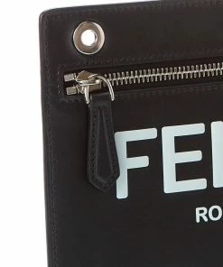 FENDI Peekaboo Pocket Leather Pouch Men Wallets & Card Cases -Fendi Sales Store 1111365094 RLLZ 3