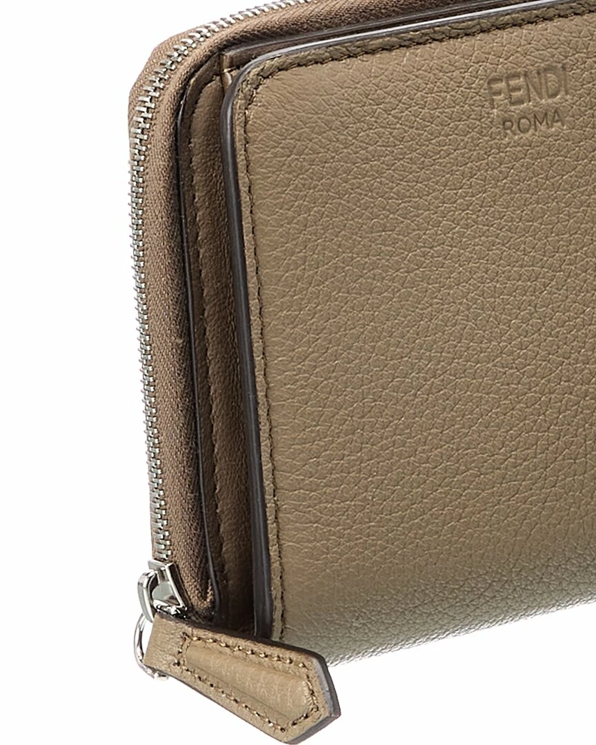 FENDI Leather Zip Around Wallet Women Wallets & Card Cases 5 FENDI Leather Zip Around Wallet Women Wallets & Card Cases - Image 3