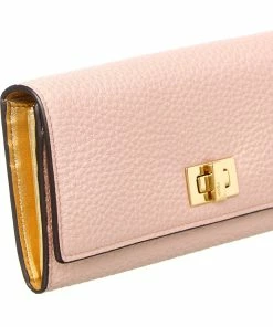 FENDI Pebbled Leather Continental Wallet Women Wallets & Card Cases -Fendi Sales Store 1111379931 RLLZ 4