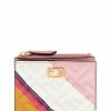 FENDI Medium FF Embossed Leather Baguette Wallet Women Wallets & Card Cases