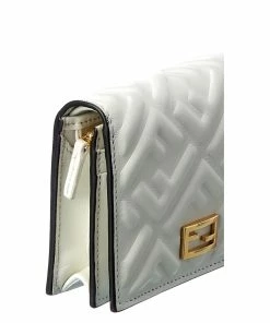 FENDI Baguette Mini Leather Coin Purse Women Wallets & Card Cases -Fendi Sales Store 1111495494 RLLZ 3