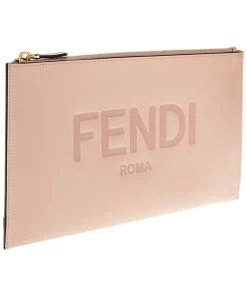 FENDI Roma Medium Leather Pouch Women Wallets & Card Cases -Fendi Sales Store 1111507510 RLLZ 3