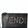 FENDI Large Leather Pouch Women Wallets & Card Cases -Fendi Sales Store 1111513859 RLLZ 1