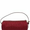FENDI Limited Edition Red Zucchino-Print Canvas Barrel Pochette (Authentic Pre-Owned) Women Shoulder Bags 2 FENDI Limited Edition Red Zucchino-Print Canvas Barrel Pochette (Authentic Pre-Owned) Women Shoulder Bags -Fendi Sales Store 1111514778 RLLZ 1