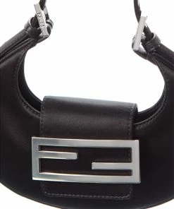 FENDI Cookie Satin Hobo Bag Women Shoulder Bags 9 FENDI Cookie Satin Hobo Bag Women Shoulder Bags -Fendi Sales Store 1111528499 RLLZ 3