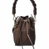 FENDI Mon Tresor Mini Canvas & Leather Bucket Bag Women Bucket Bags -Fendi Sales Store 1111539213 RLLZ 1