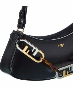 FENDI O'Lock Swing Leather Shoulder Bag Women Shoulder Bags -Fendi Sales Store 1111539218 RLLZ 3
