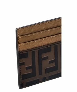 FENDI FF Leather Card Holder Women Wallets & Card Cases 7 FENDI FF Leather Card Holder Women Wallets & Card Cases -Fendi Sales Store 1111539228 RLLZ 3