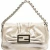 FENDI Beige Calfskin Leather Flap Bag (Authentic Pre-Owned) Women Shoulder Bags 1 FENDI Beige Calfskin Leather Flap Bag (Authentic Pre-Owned) Women Shoulder Bags -Fendi Sales Store 1111701156 RLLZ 1