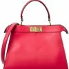 FENDI Peekaboo ISeeYou Medium Leather Tote Women Satchels & Top Handles -Fendi Sales Store 1111783347 RLLZ 1