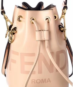 FENDI Mon Tresor Mini Leather Bucket Bag Women Bucket Bags -Fendi Sales Store 1111849252 RLLZ 3
