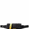 FENDI Black Pequin Canvas Baguette Belt Bag (Authentic Pre-Owned) Women Belt Bags