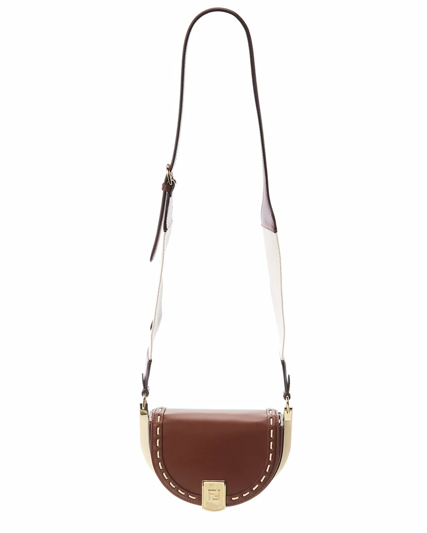 FENDI Moonlight Leather Shoulder Bag Women Shoulder Bags 3 FENDI Moonlight Leather Shoulder Bag Women Shoulder Bags