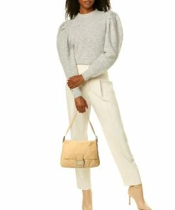 FENDI Beige Leather Mamma Baguette (Authentic Pre-Owned) Women Shoulder Bags -Fendi Sales Store 1160129595 RLLZ 5