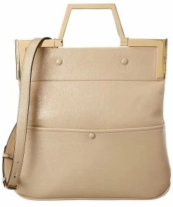 FENDI Flat Small Leather Shoulder Bag Women Shoulder Bags