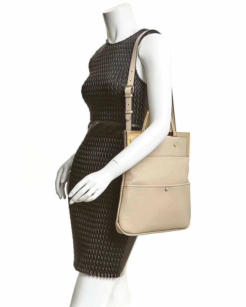 FENDI Flat Small Leather Shoulder Bag Women Shoulder Bags 5 FENDI Flat Small Leather Shoulder Bag Women Shoulder Bags - Image 3