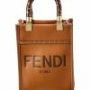 FENDI Sunshine Mini Leather Tote Women Shoulder Bags -Fendi Sales Store 1160292711 RLLZ 1