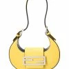 FENDI Cookie Leather Hobo Bag Women Shoulder Bags