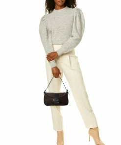 FENDI Brown Zucchino-Print Canvas Baguette Shoulder Bag (Authentic Pre-Owned) Women Shoulder Bags -Fendi Sales Store 1160354456 RLLZ 5