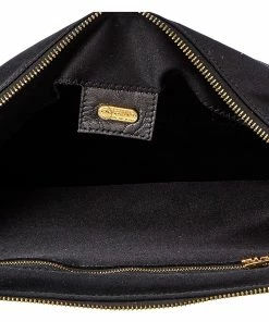 FENDI Black Zucca-Print Canvas Mamma Baguette (Authentic Pre-Owned) Women Shoulder Bags -Fendi Sales Store 1160381033 RLLZ 4