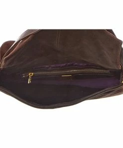 FENDI Dark Brown Zucca-Print Leather Mamma Tote (Authentic Pre-Owned) Women Shoulder Bags -Fendi Sales Store 1160382949 RLLZ 4