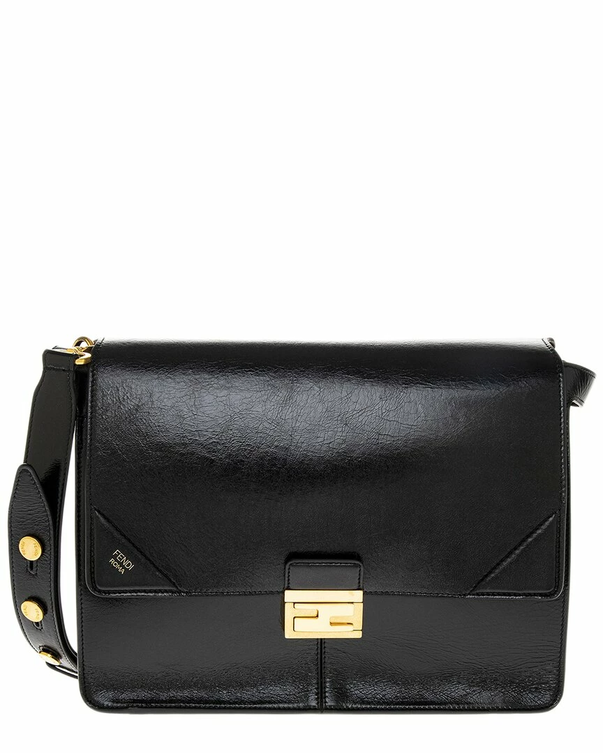 FENDI Kan U Leather Shoulder Bag Women Shoulder Bags 3 FENDI Kan U Leather Shoulder Bag Women Shoulder Bags