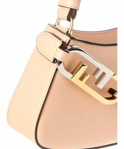 FENDI O'Lock Swing Leather Shoulder Bag Women Shoulder Bags -Fendi Sales Store 1160486856 RLLZ 3