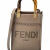 FENDI Sunshine Mini Leather Tote Women Shoulder Bags 2 FENDI Sunshine Mini Leather Tote Women Shoulder Bags -Fendi Sales Store 1160506397 RLLZ 1
