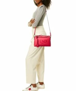 FENDI By The Way Medium Leather Shoulder Bag Women Shoulder Bags -Fendi Sales Store 1160506402 RLLZ 4