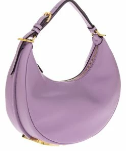 FENDI Fendigraphy Small Leather Hobo Bag Women Shoulder Bags -Fendi Sales Store 1160506675 RLLZ 3