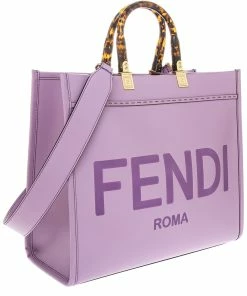 FENDI Sunshine Medium Leather Tote Women Shoulder Bags -Fendi Sales Store 1160506677 RLLZ 3