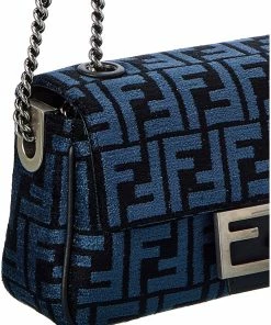 FENDI Baguette Midi FF Tapestry Shoulder Bag Women Shoulder Bags -Fendi Sales Store 1160524954 RLLZ 3