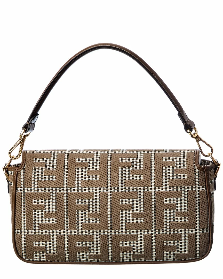 FENDI Baguette Medium Wool Shoulder Bag Women Shoulder Bags 4 FENDI Baguette Medium Wool Shoulder Bag Women Shoulder Bags - Image 2