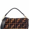 FENDI Baguette Medium FF Motif Shearling Shoulder Bag Women Shoulder Bags -Fendi Sales Store 1160539239 RLLZ 1
