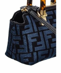 FENDI By The Way Mini FF Tapestry Shoulder Bag Women Shoulder Bags -Fendi Sales Store 1160539251 RLLZ 3