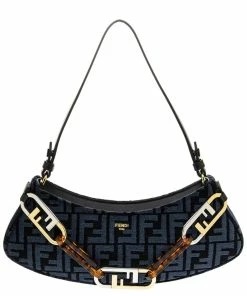 FENDI FF O'Lock Swing Shoulder Bag Women Shoulder Bags