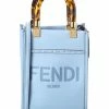 FENDI Sunshine Mini Leather Tote Women Shoulder Bags -Fendi Sales Store 1160802321 RLLZ 1