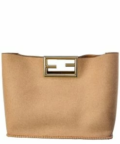 FENDI Way Large Flannel Tote Women Totes