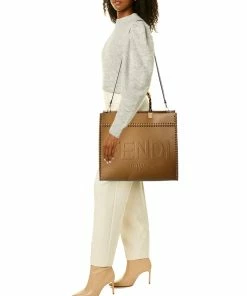 FENDI Sunshine Medium Leather Tote Women Totes -Fendi Sales Store 1161186668 RLLZ 4