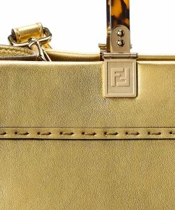 FENDI Sunshine Medium Leather Tote Women Totes 8 FENDI Sunshine Medium Leather Tote Women Totes -Fendi Sales Store 1161439005 RLLZ 3